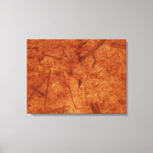 Impression sur toile emballée dans du papier de ba