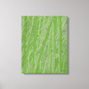 Impression sur toile enroulée 'Zen Bamboo III'