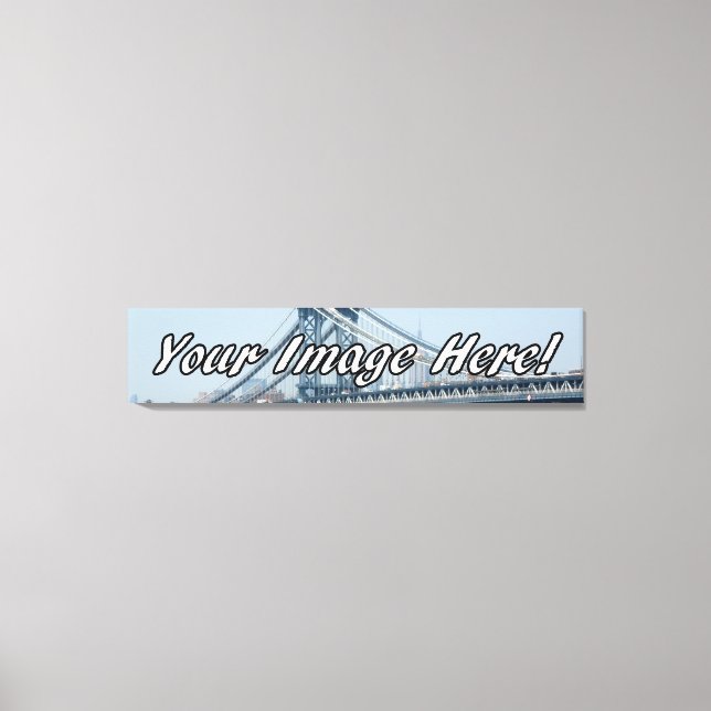 Impression sur toile enveloppée de panorama person (Recto)