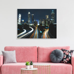 Impression sur toile étendue de paysage urbain