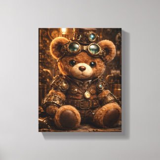 Impression sur toile étendue Steam Punk Steve