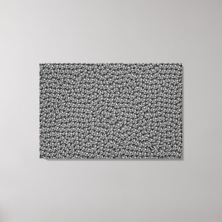 Impression sur toile étirée - esprit occupé par DM