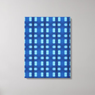 Impression sur toile étirée Interlace II