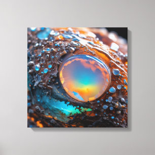 Impression sur toile (Fire Opal-2)