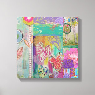 Impression sur toile Floral Abstract 5