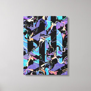 Impression sur toile hideuse