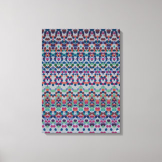 Impression sur toile Mosaïque de confettis joyeux