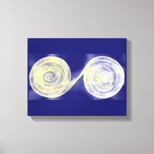 Impression sur toile Spirales (Recto)