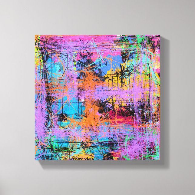 Impression sur toile tendue (Recto)