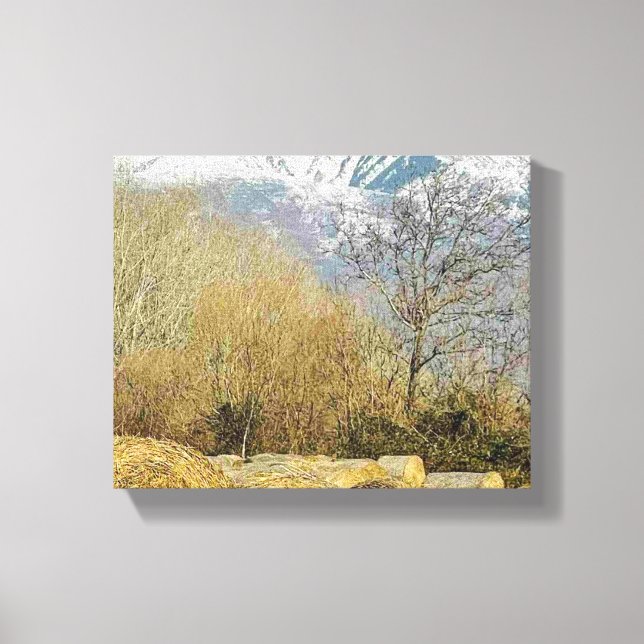 Impression sur toile tendue  (Recto)