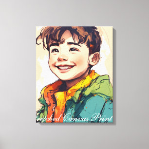 Impression sur toile tendue