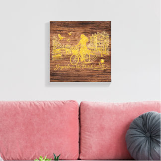 Impression sur toile tendue