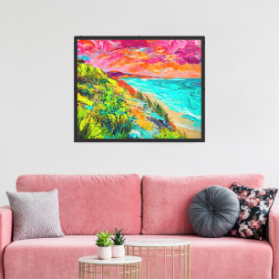 Impression sur toile tendue