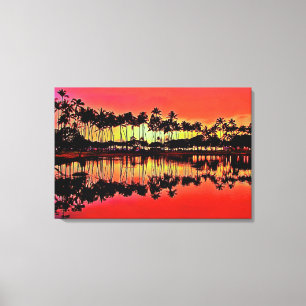Impression sur toile tendue