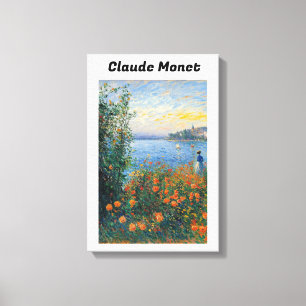 Impression sur toile tendue de Claude Monet