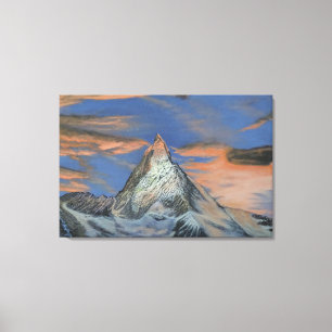 Impression sur toile tendue en 3 panneaux 