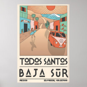 Impression Surfside Bliss - Fourgon VW vintage et