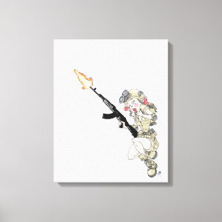 Impression "Tactical Pinup - Oopsie" par Jaime Mun