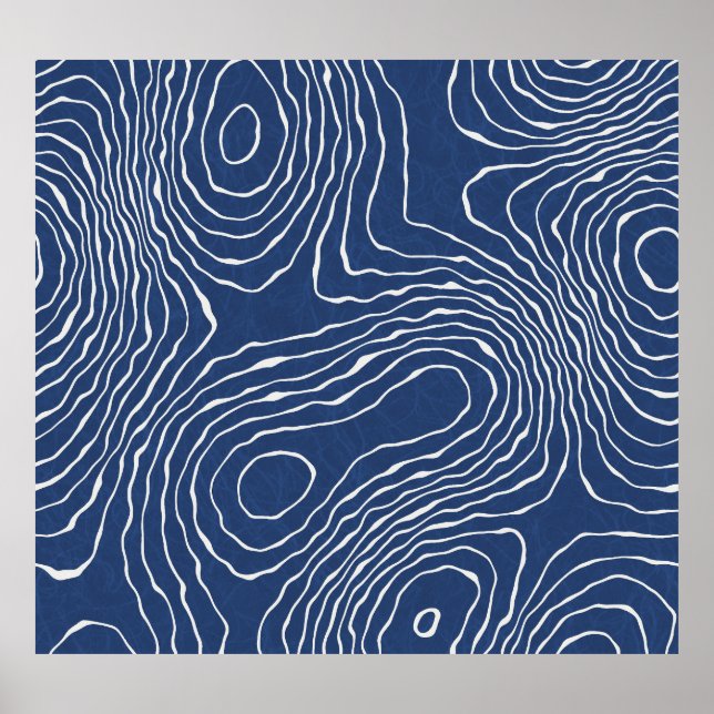 Impression topographique biologique de la ligne te (Devant)