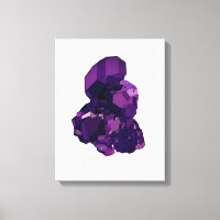 Impression unique de l'art vectoriel de l'Améthist