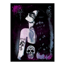 Impression WITCHY, papier d'affiche de valeur (Mat