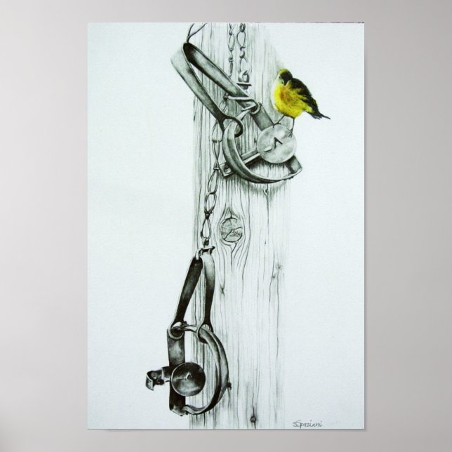 Impression "Yellow Finch" (Devant)
