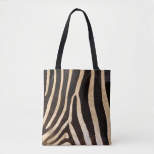 Impression Zebra sur sac fourre-tout