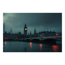 Impressionen of London Town 1896 Art Poster