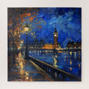 Impressionismus der Nacht in London