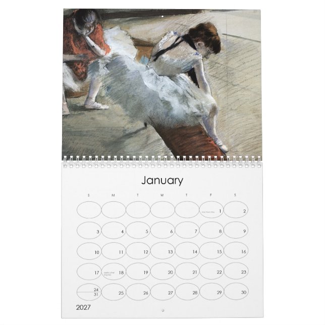 Impressionismus-Kunst-Kalender Kalender (Jan 2027)
