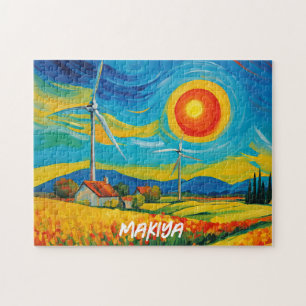 Impressionismus Solar- und Wind-Power