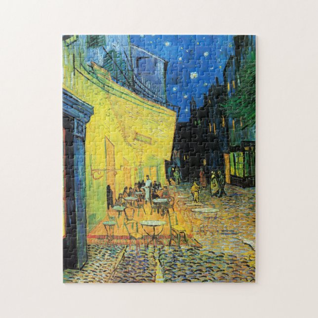 Impressionismus Vincent Van Gogh Cafe Terrasse Nig (Vertikal)