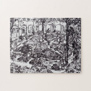 Impressionismus Vincent Van Gogh Garten des Hospit