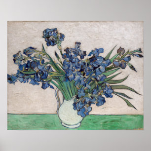 Impressionismus Vincent Van Gogh Irises berühmt Vi Poster