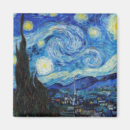 Impressionismus Vincent Van Gogh Starry Starry Nig Magnet