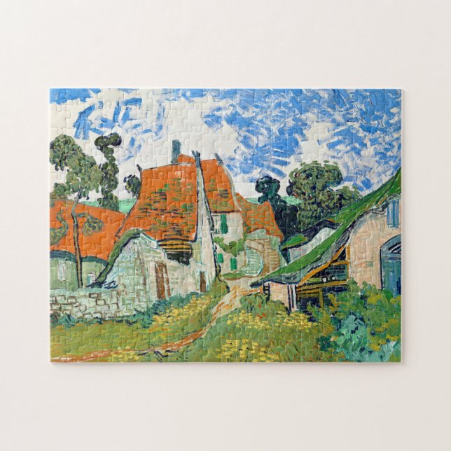 Impressionismus Vincent Van Gogh Street in Auvers (Horizontal)