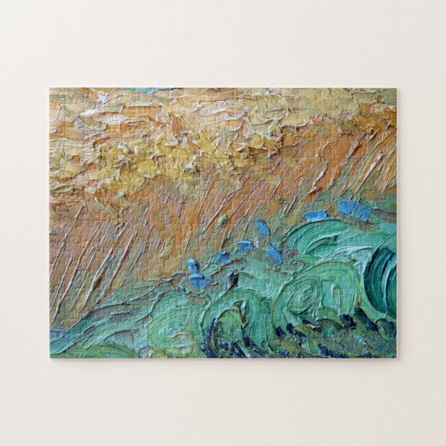 Impressionismus Vincent Van Gogh Wheat Field mit (Horizontal)