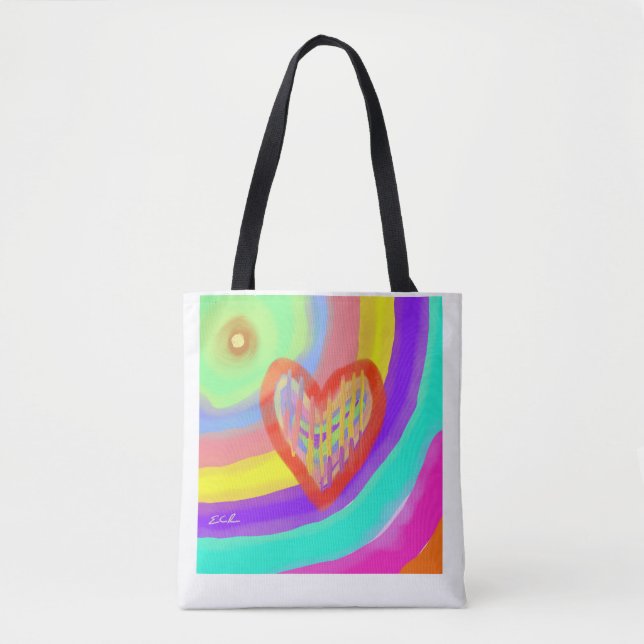 Impressionist Art Tote Tasche (Vorderseite)