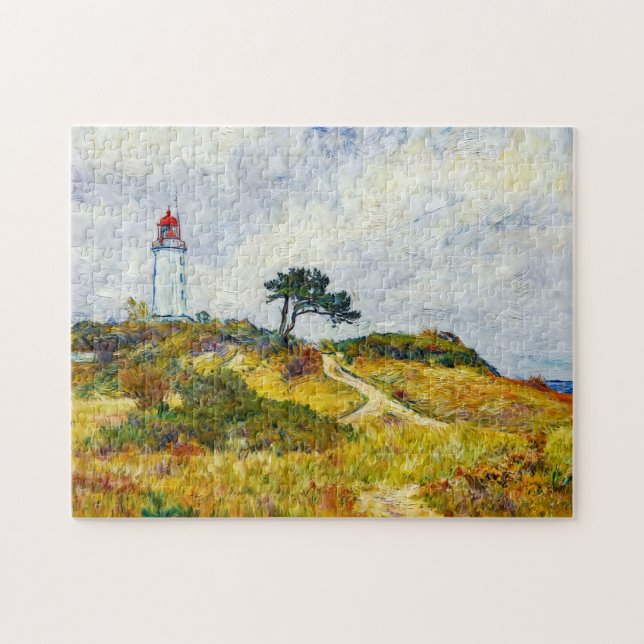 Impressionist Coastline on Hiddensee Island at Sun (Horizontal)