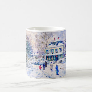 Impressionist Garden Art Becher Wintergarten House Kaffeetasse