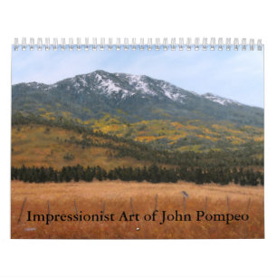 Impressionist-Kunst von Kalender Johns Pompeo