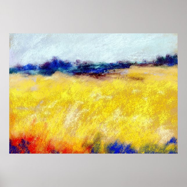 Impressionist Landscape Painting Poster (Vorne)
