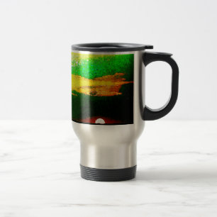 Impressionist Sunset Aluminium Travel Mug Reisebecher