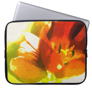 Impressionist Tulip Laptop-Computerschläfer Laptopschutzhülle