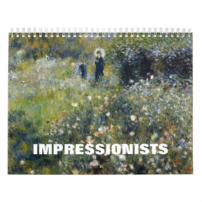 Impressionisten - Gemälde in Meisterwerken Kalender (Titelbild)