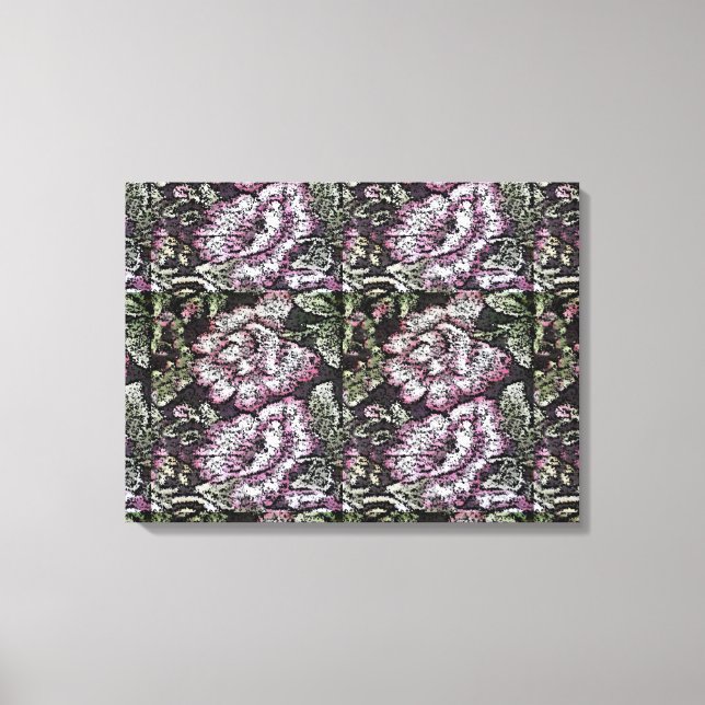 Impressionistenblüten Leinwanddruck (Vorderseite)