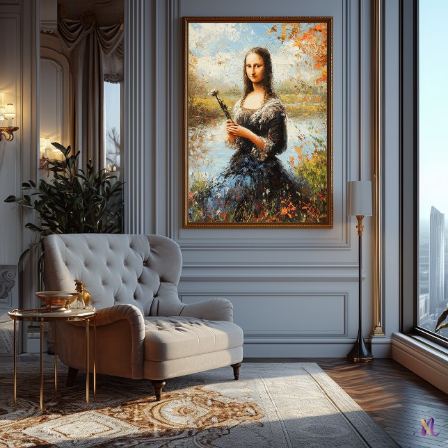 Impressionistin Inspiriert Mona Lisa Poster (Von Creator hochgeladen)