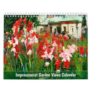 Impressionistische Gartenansichten – Kalender