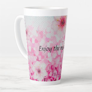 Impressionistische Kirschblüten Milchtasse