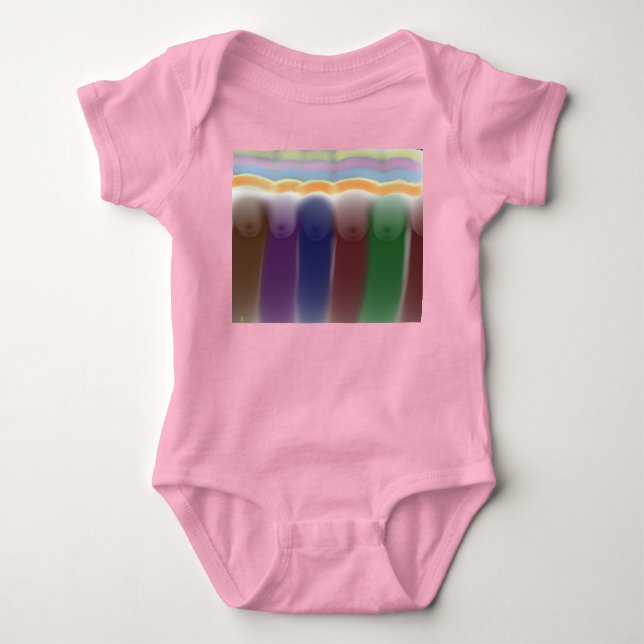 Impressionistische Kunst Baby Strampler (Vorderseite)